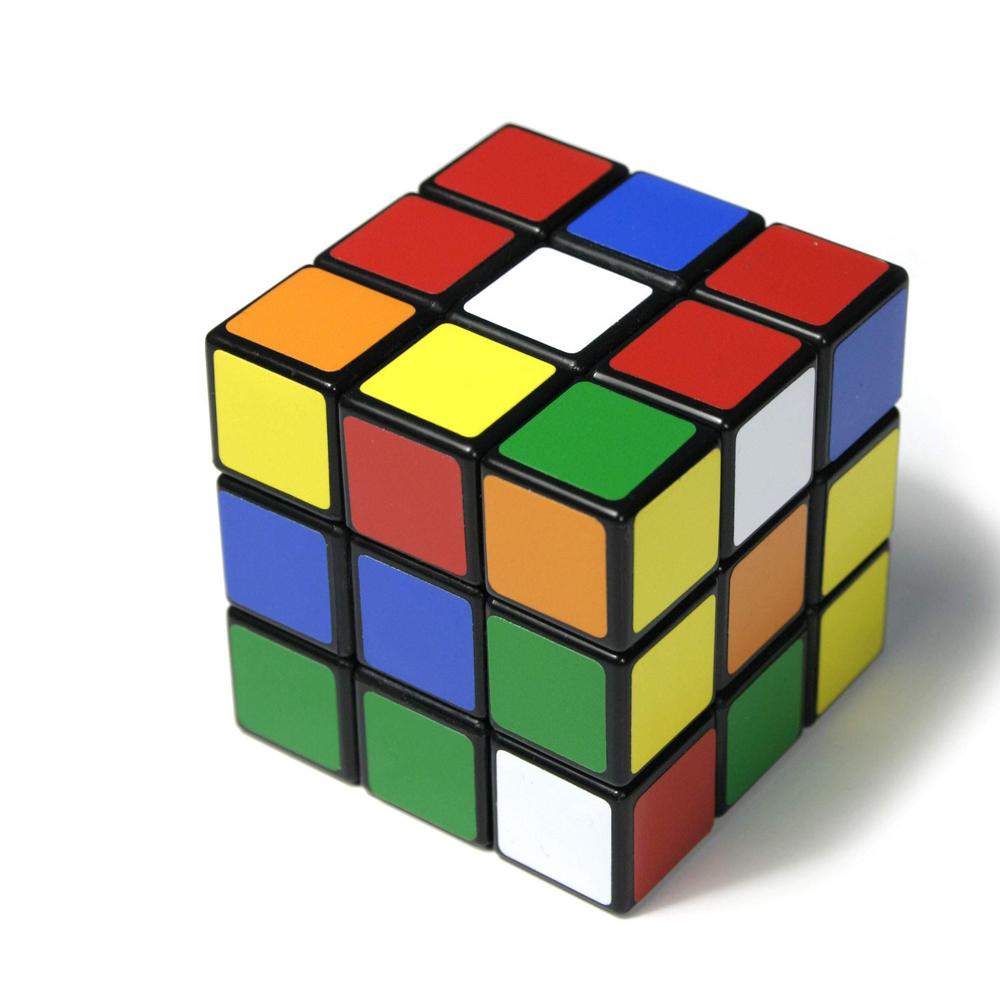 3x3x3 puzzle cube in multicolor 3x3x3 puzzle cube in multicolor